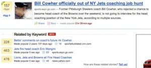 Digg Related Stories Feature