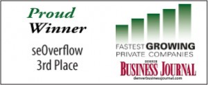 Fastest Growing Company Denver Business Journal